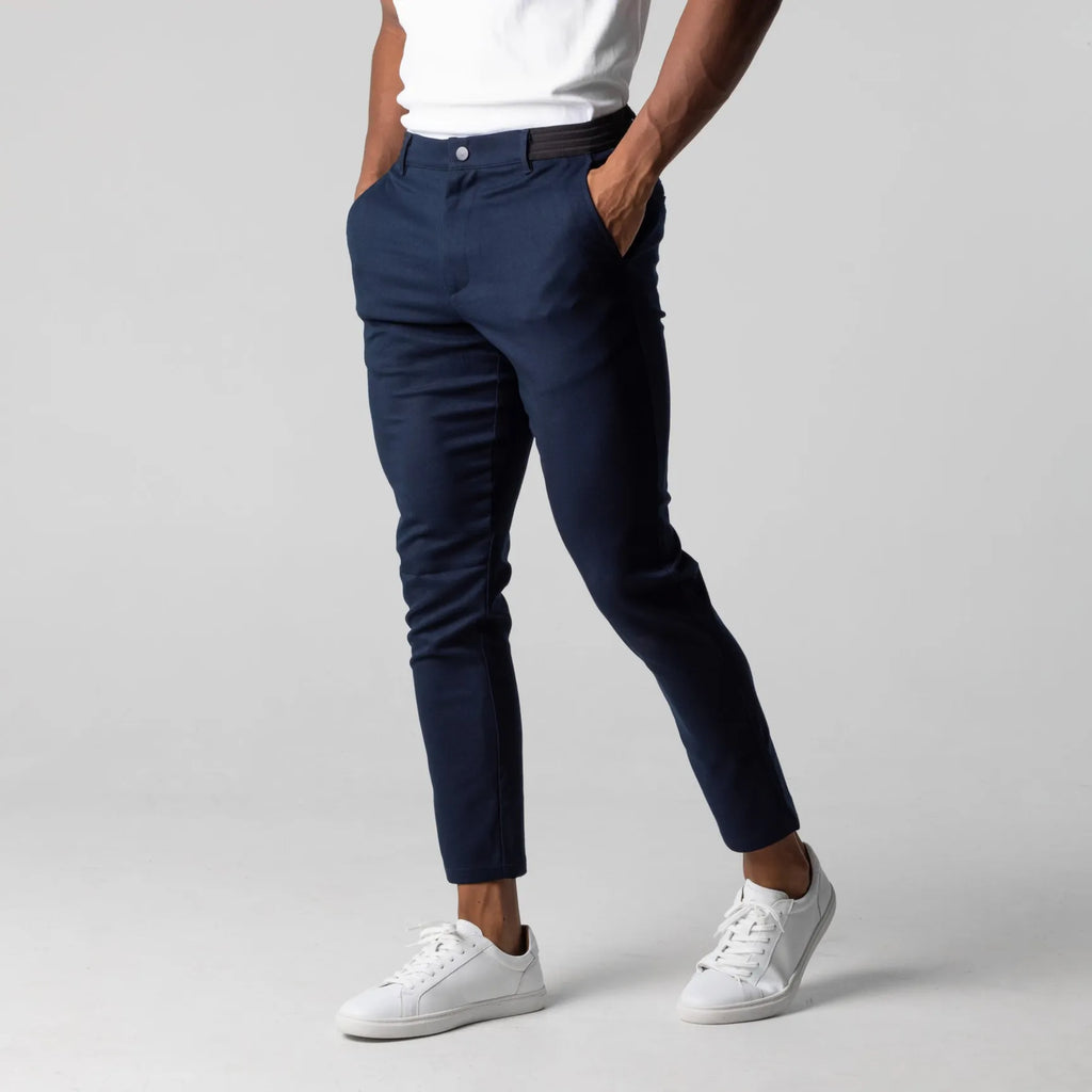 Noveran pantalón chino hombre azul