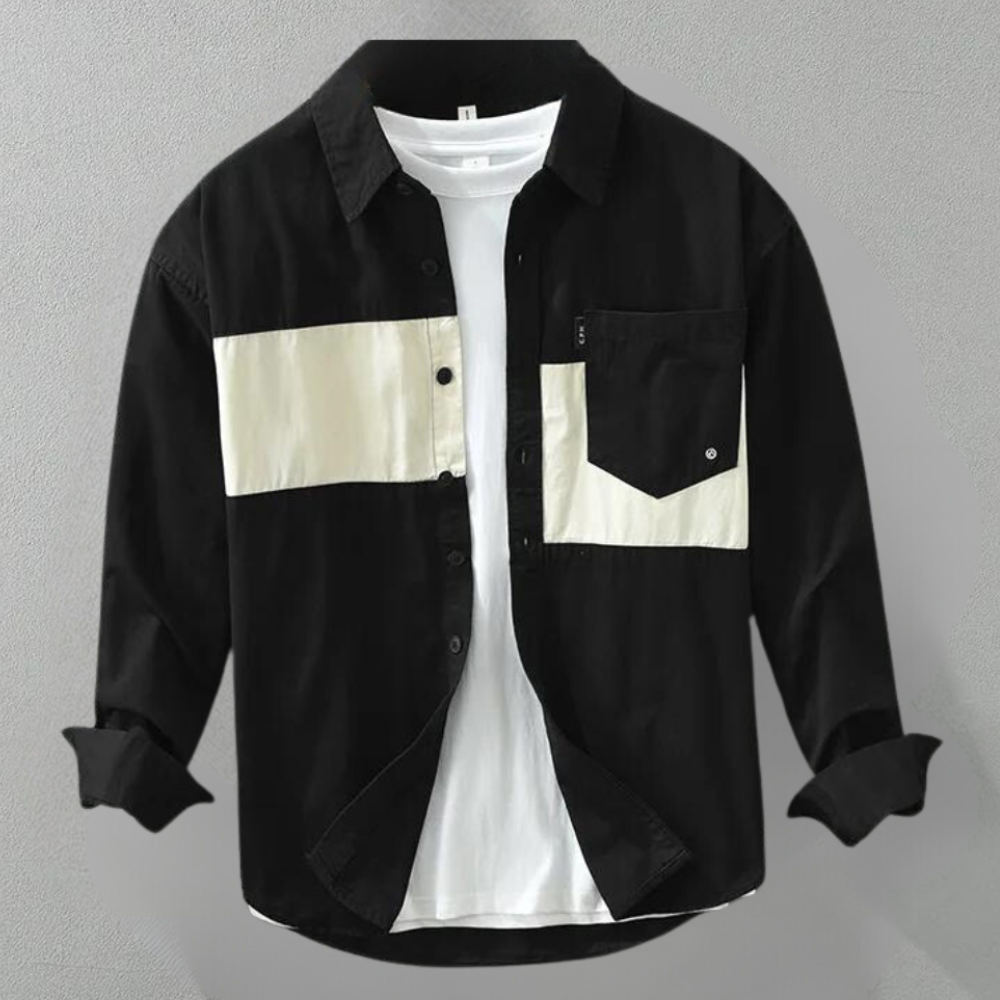Kael camiseta polo hombre negro