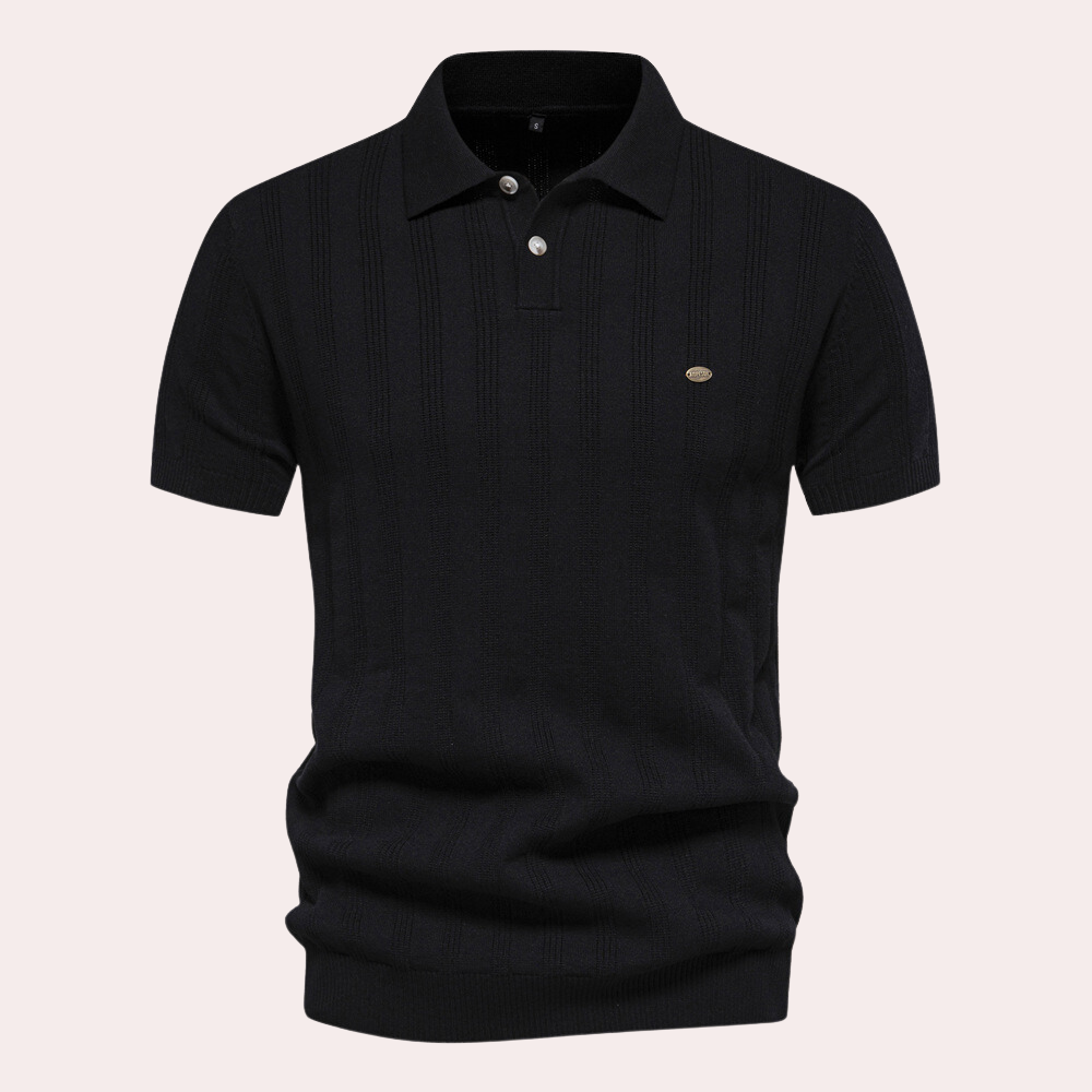 Cornel camiseta hombre negro