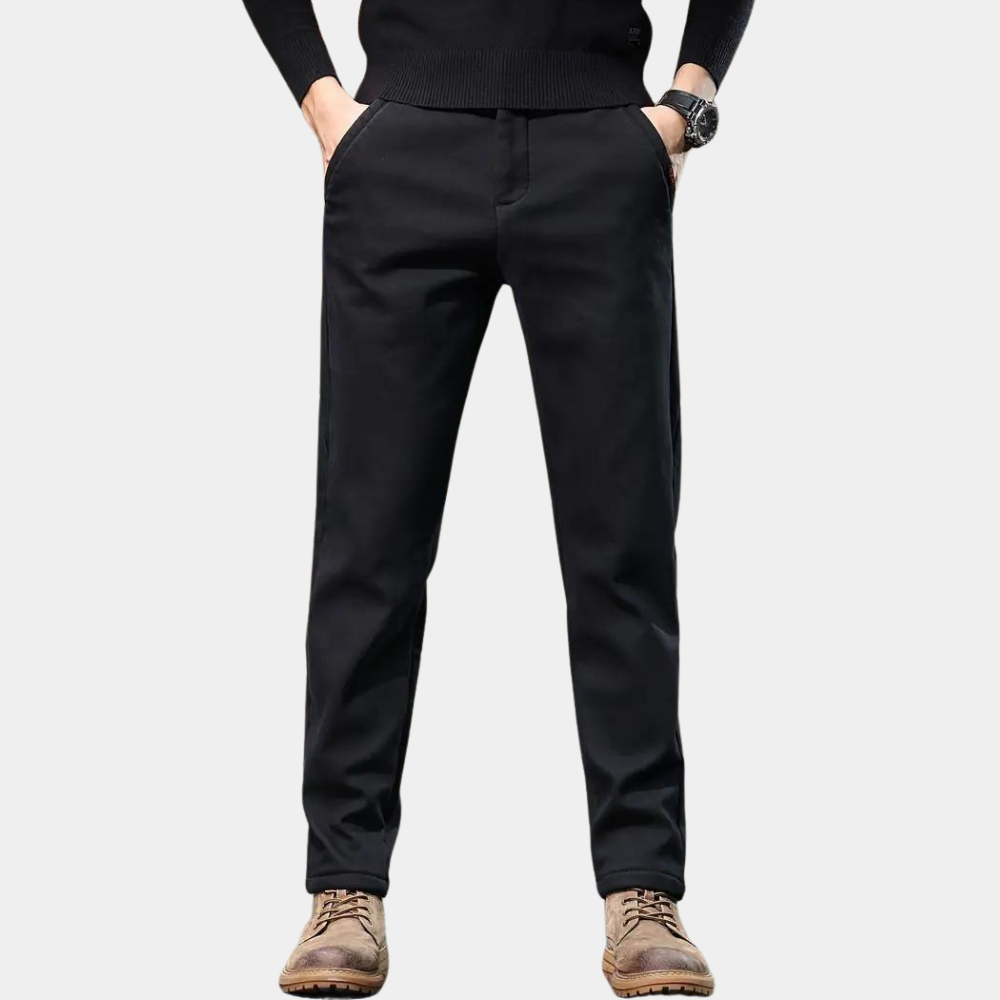 Luca pantalón slim fit hombre negro