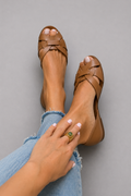 Camilla - Sandalias Trenzadas Naturales