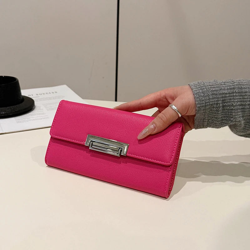 Perla | Cartera Larga Minimalista