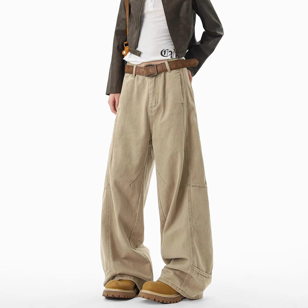 Iria | Vaqueros Anchos Vintage Workwear