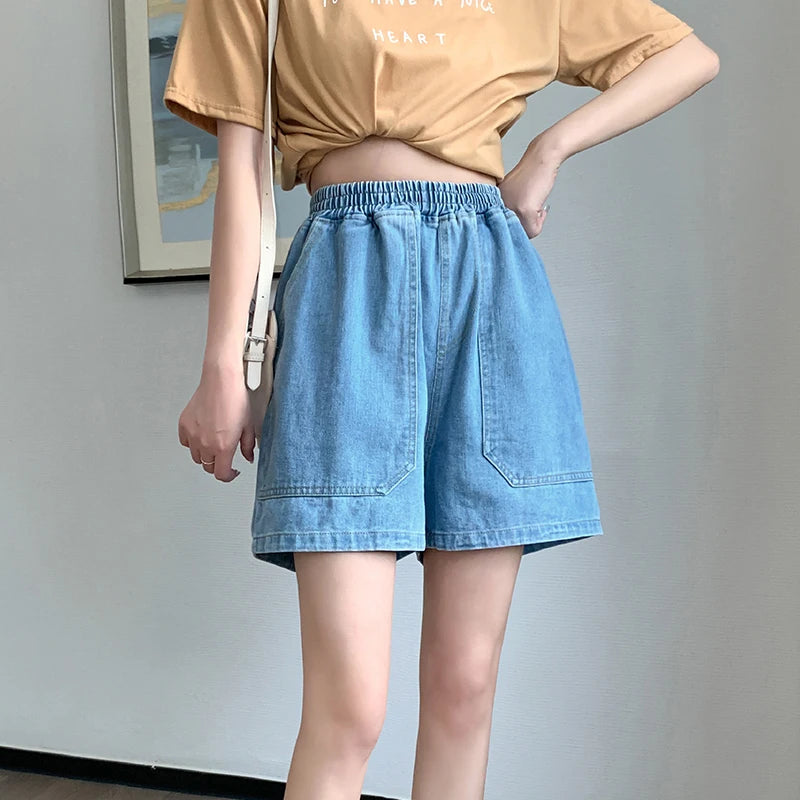 Aitana | Shorts Vaqueros Anchos