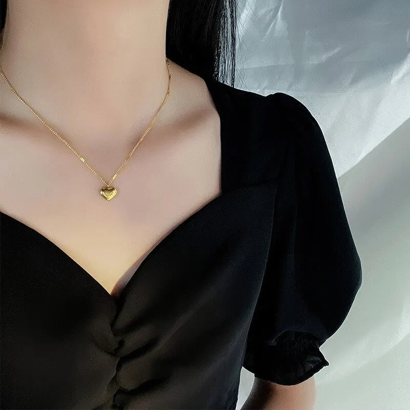 Amor | Collar Corazón Grabado