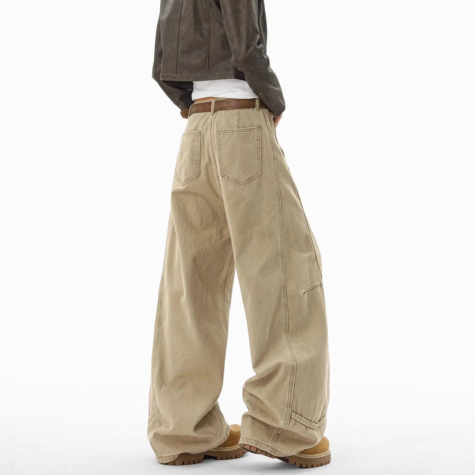 Iria | Vaqueros Anchos Vintage Workwear