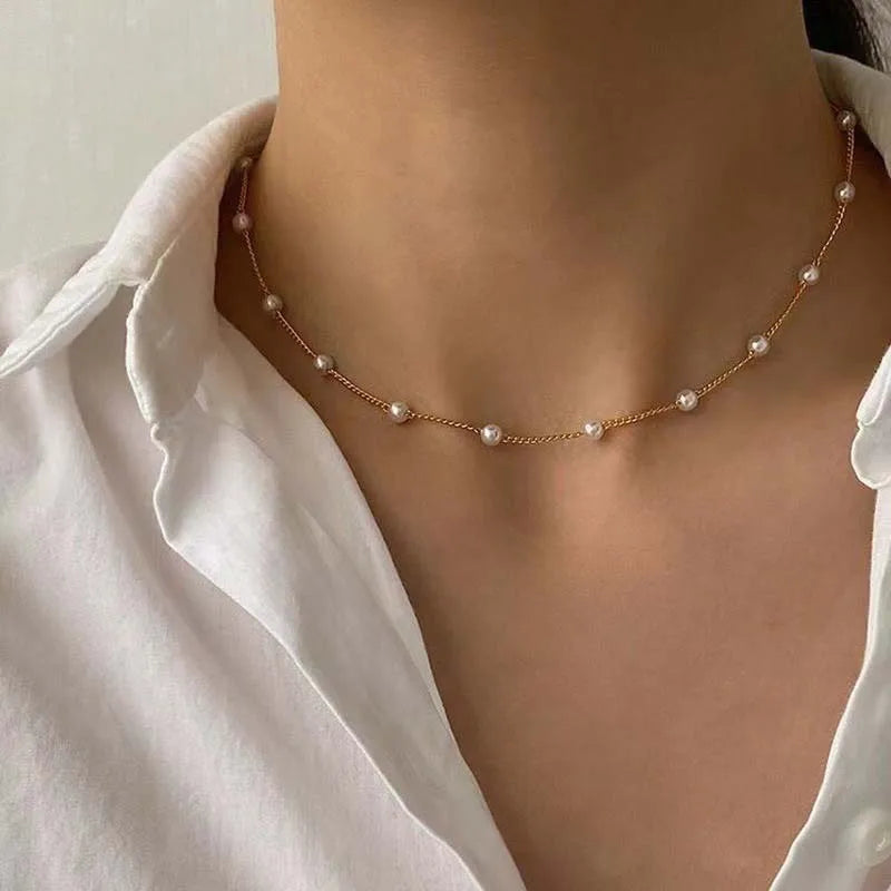 Aria | Gargantilla de Perlas