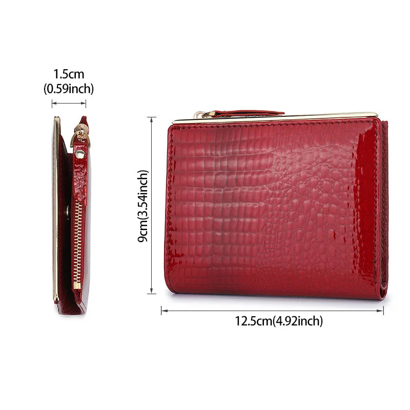 Aurora | Cartera de Piel Genuina Bifold