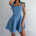 Daniela | Vestido Vaquero Tirantes