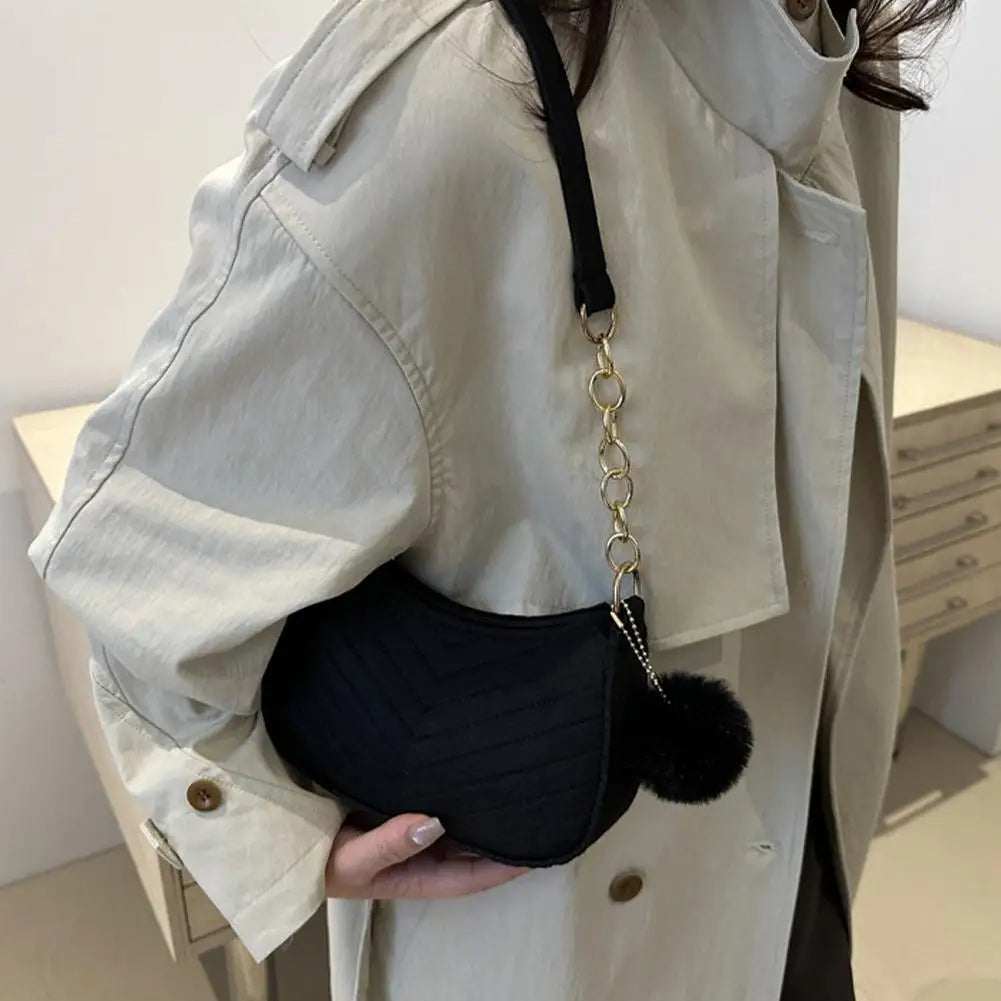 Nube | Mini Bolso Saddle de Fieltro
