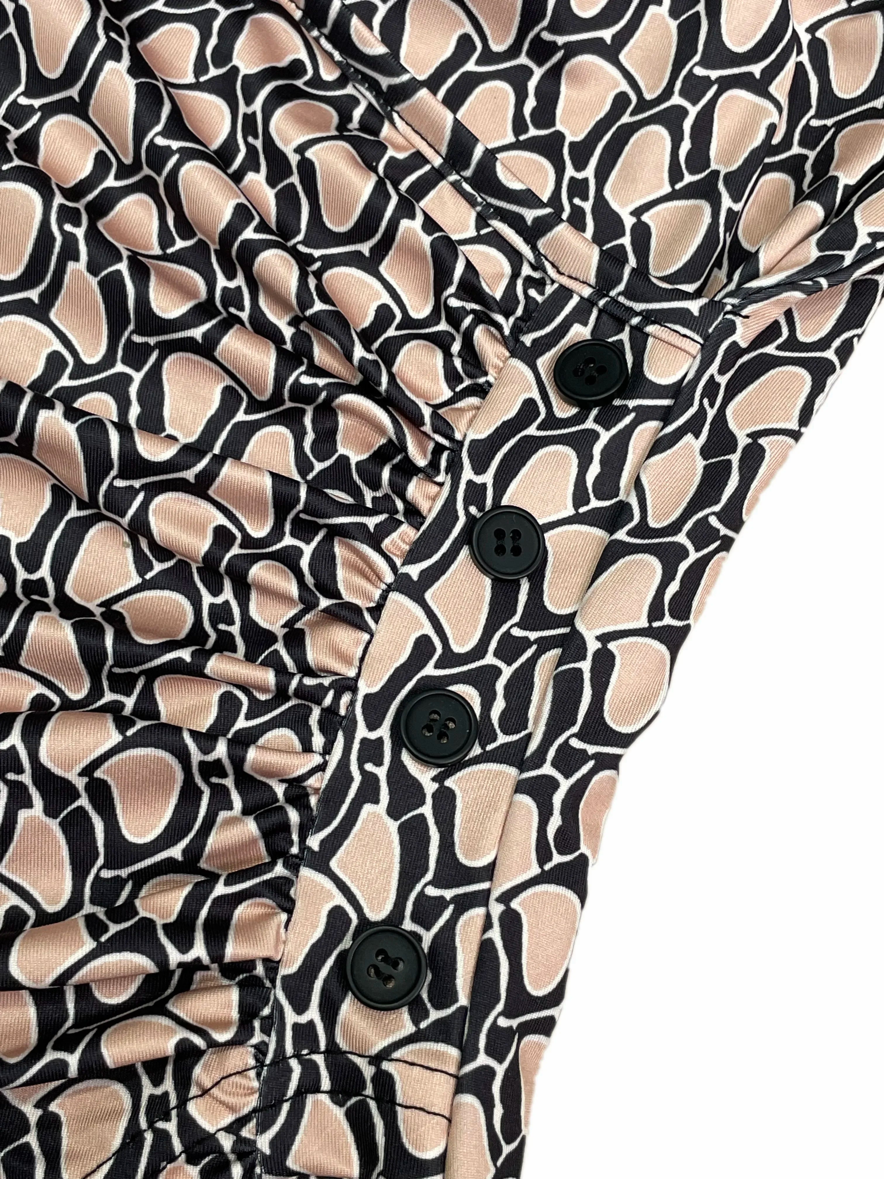 Salma | Vestido Verano Escote V Estampado