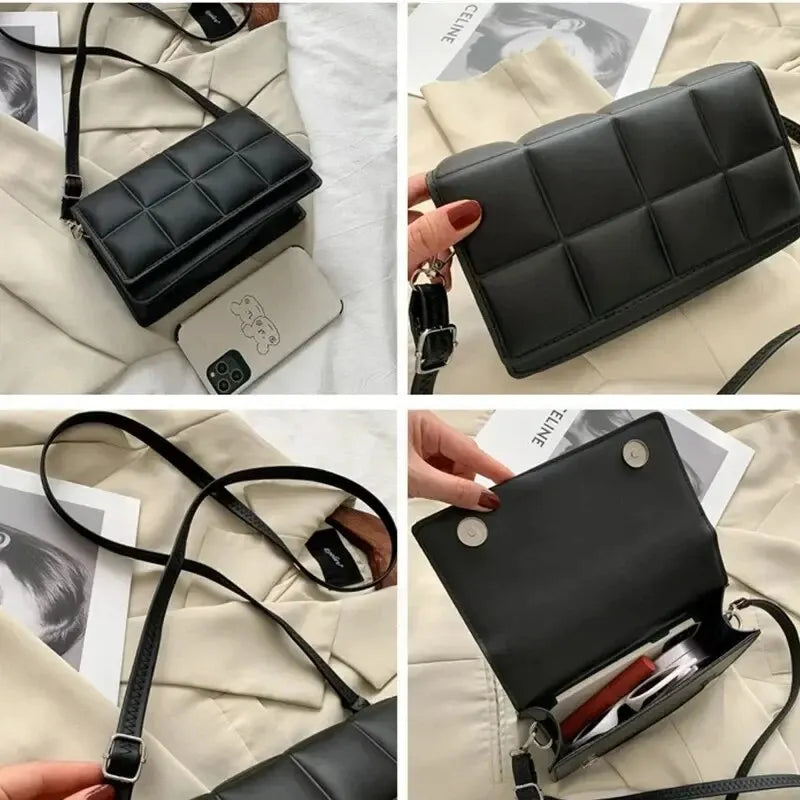 Betty | Bolso Bandolera de Cuadros