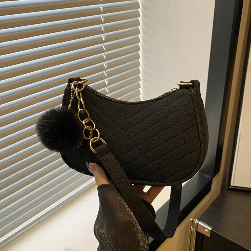 Nube | Mini Bolso Saddle de Fieltro