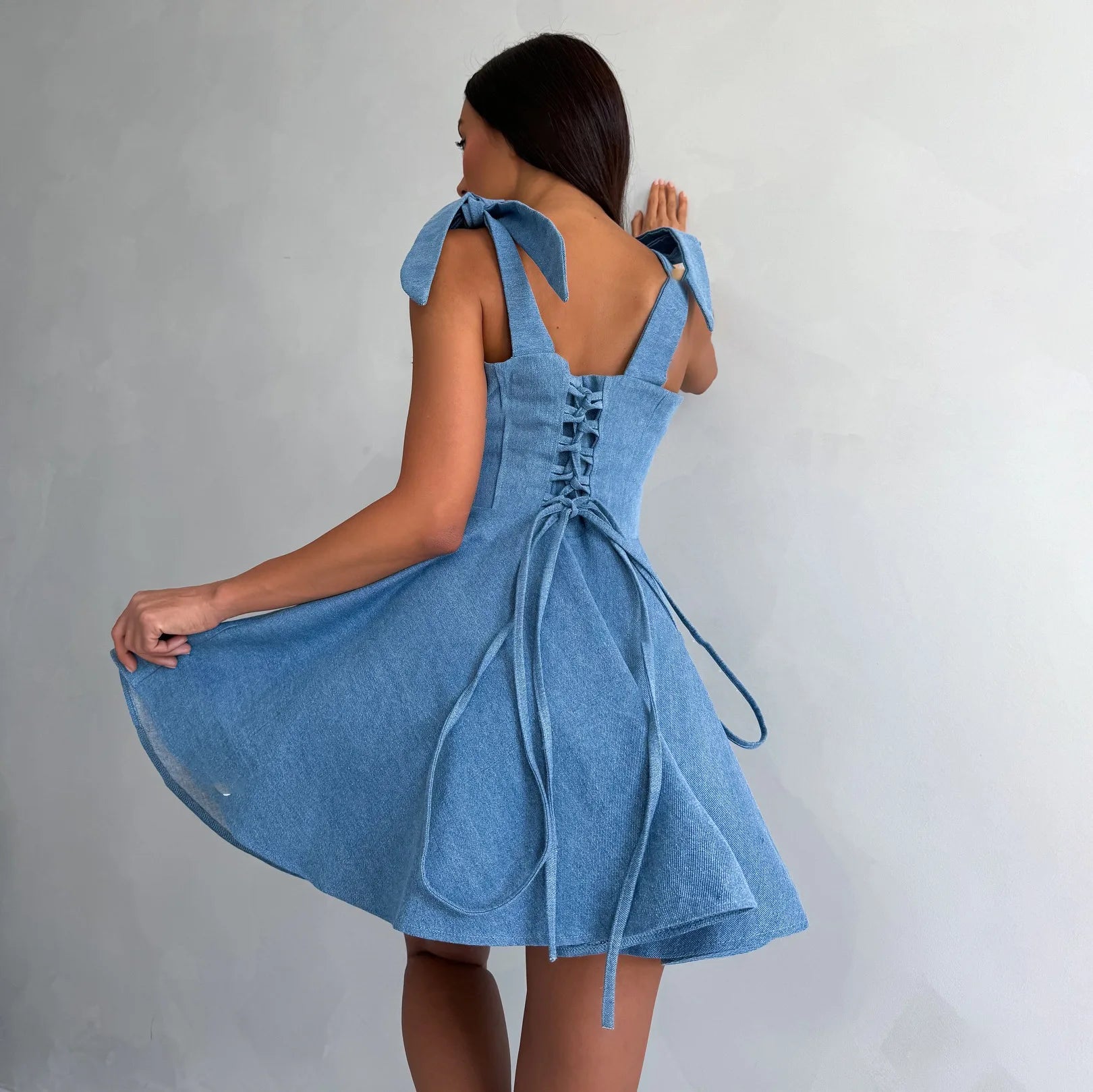 Daniela | Vestido Vaquero Tirantes