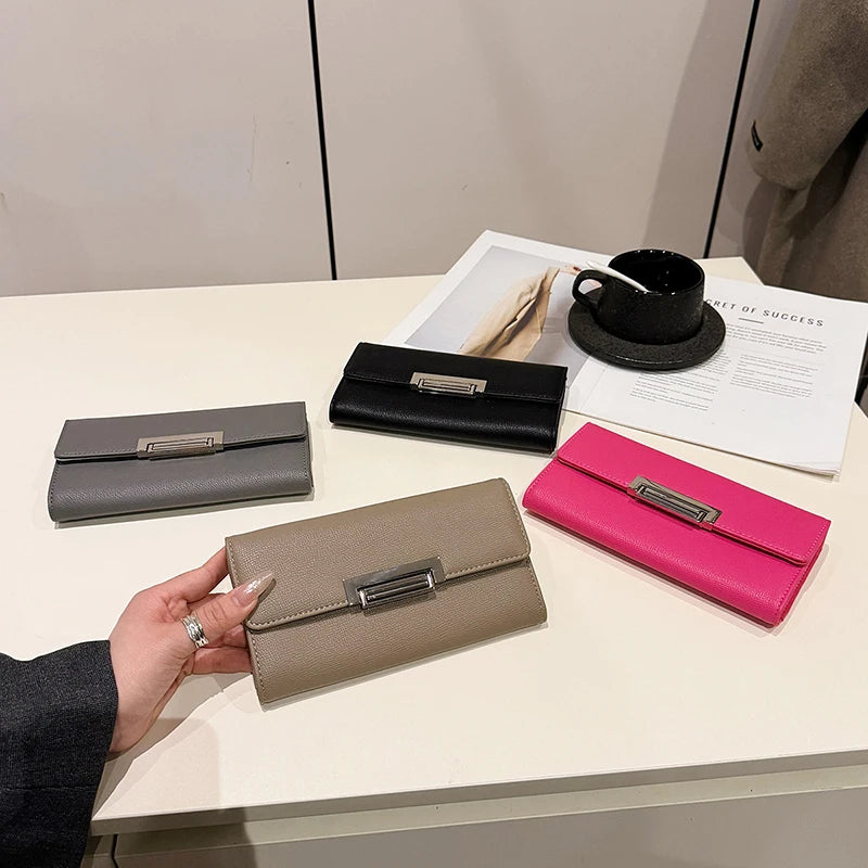 Perla | Cartera Larga Minimalista