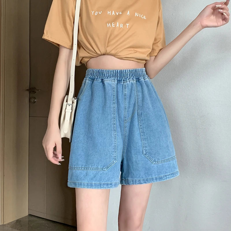 Aitana | Shorts Vaqueros Anchos