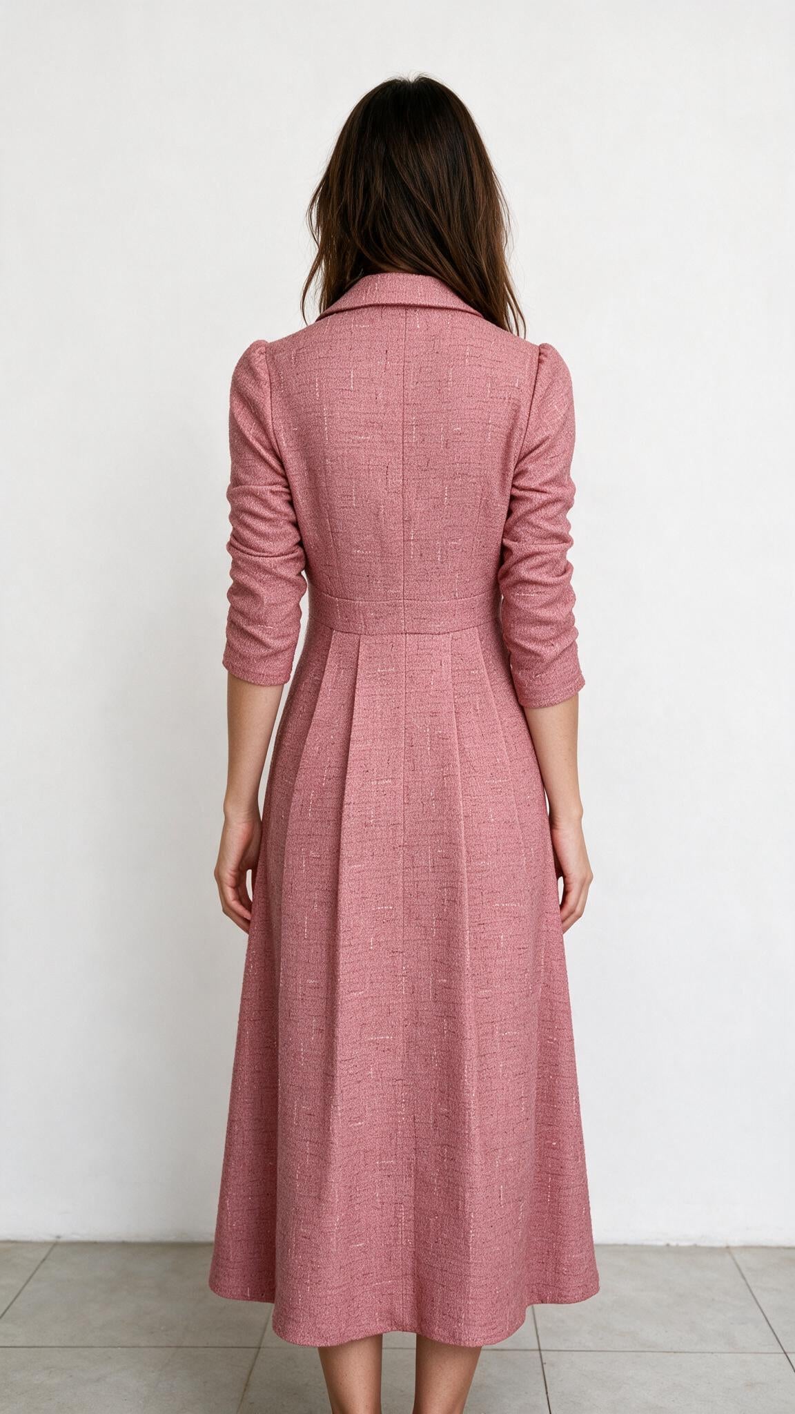 Vestido Adriana - vista de espalda