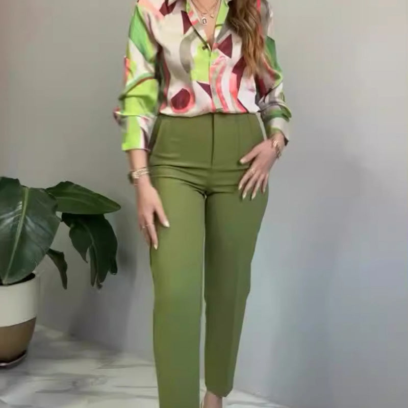 Anneliese | Conjunto de blusa y pantalón - imagen 2