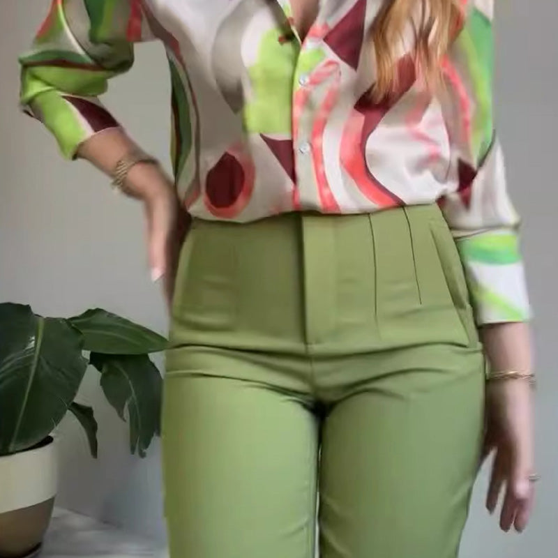 Anneliese | Conjunto de blusa y pantalón - imagen 3