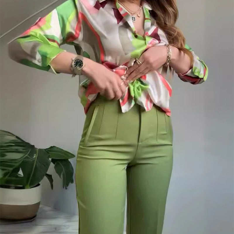 Anneliese | Conjunto de blusa y pantalón - imagen 4