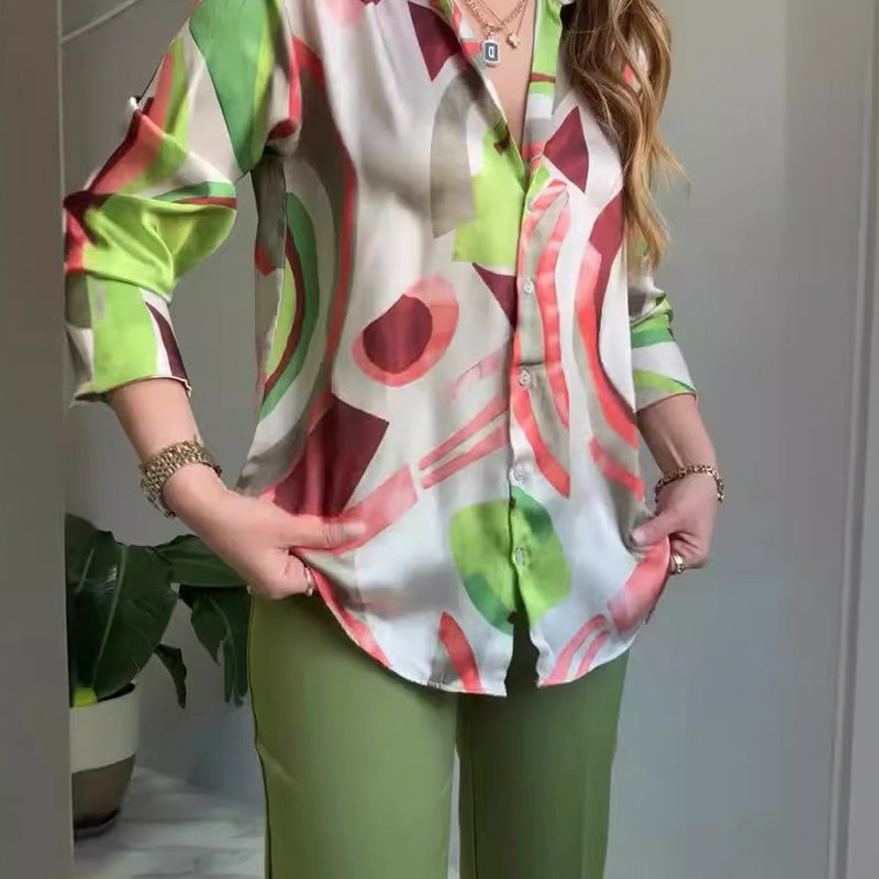 Anneliese | Conjunto de blusa y pantalón - imagen 5
