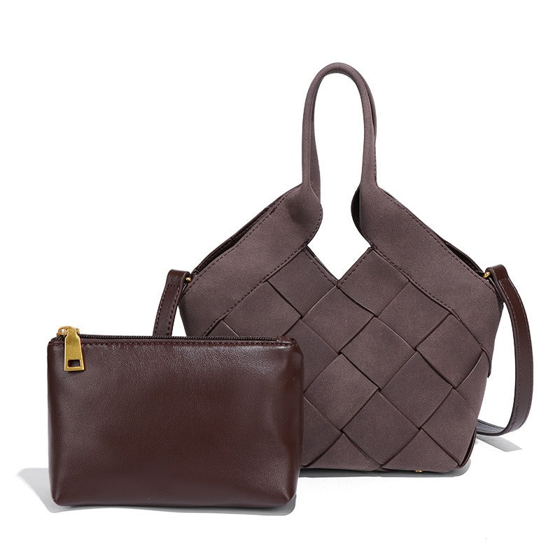 Aurelie | Bolso trenzado con minibolso - imagen 2