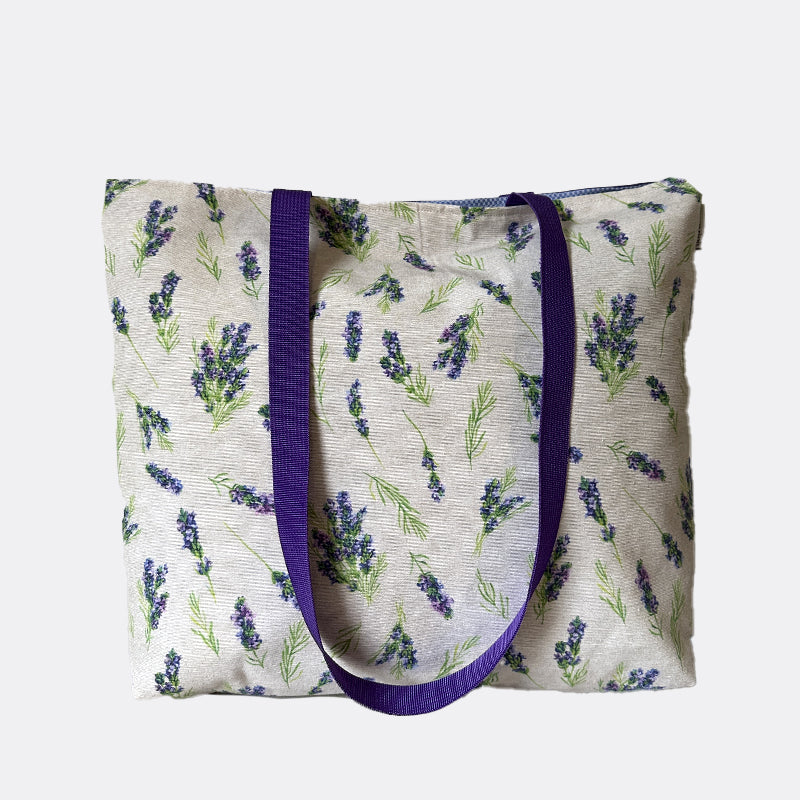 Lavanda | Tote Bag Estampado de Lavandas