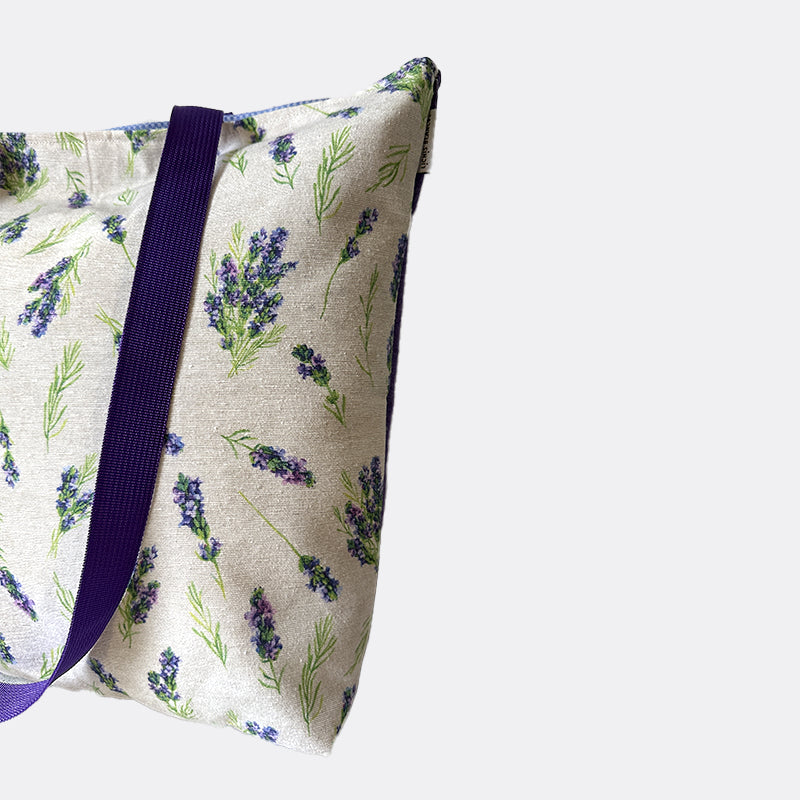 Lavanda | Tote Bag Estampado de Lavandas