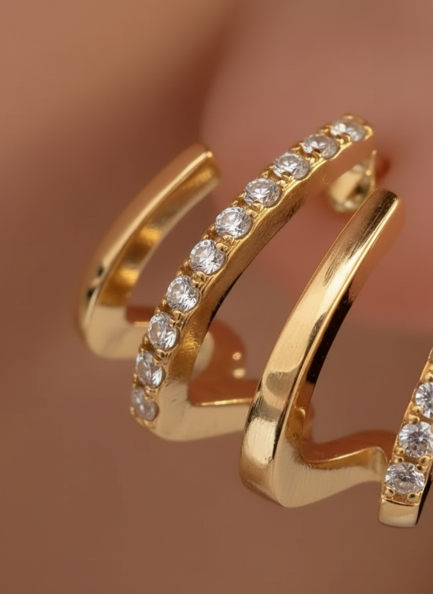 Chérie | Pendientes de acabado brillante - imagen 3