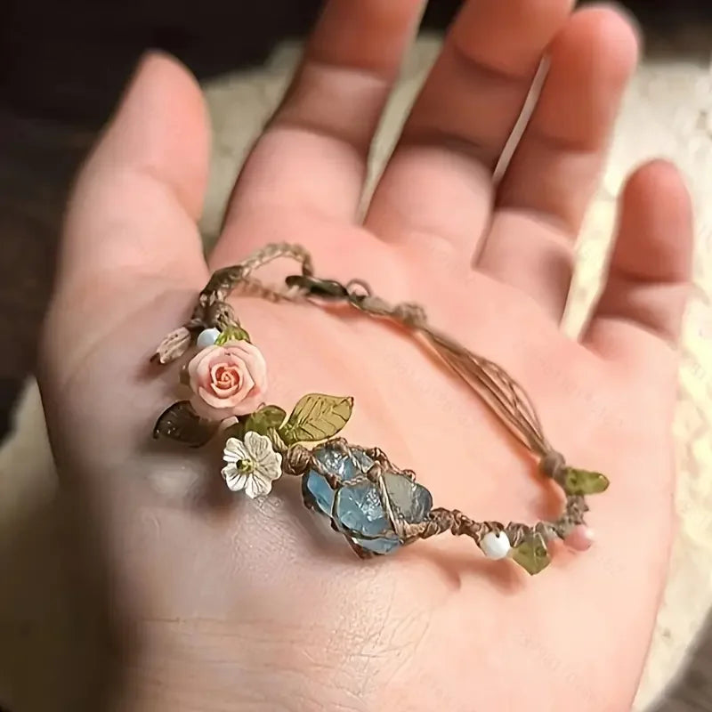 Elyssavine | Pulsera bohemia floral - imagen 5
