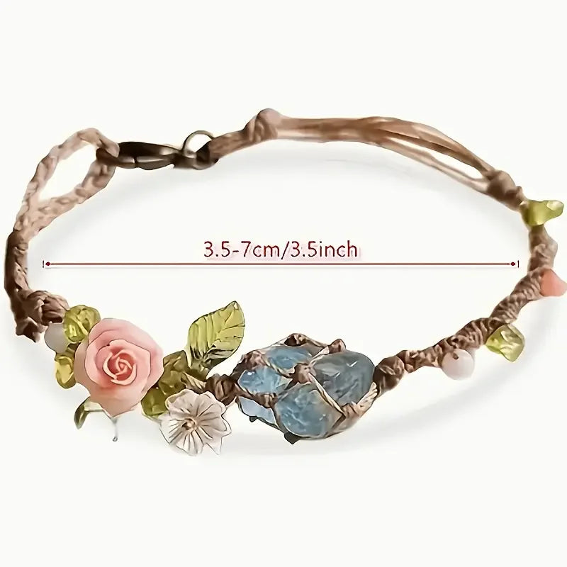 Elyssavine | Pulsera bohemia floral - imagen 6
