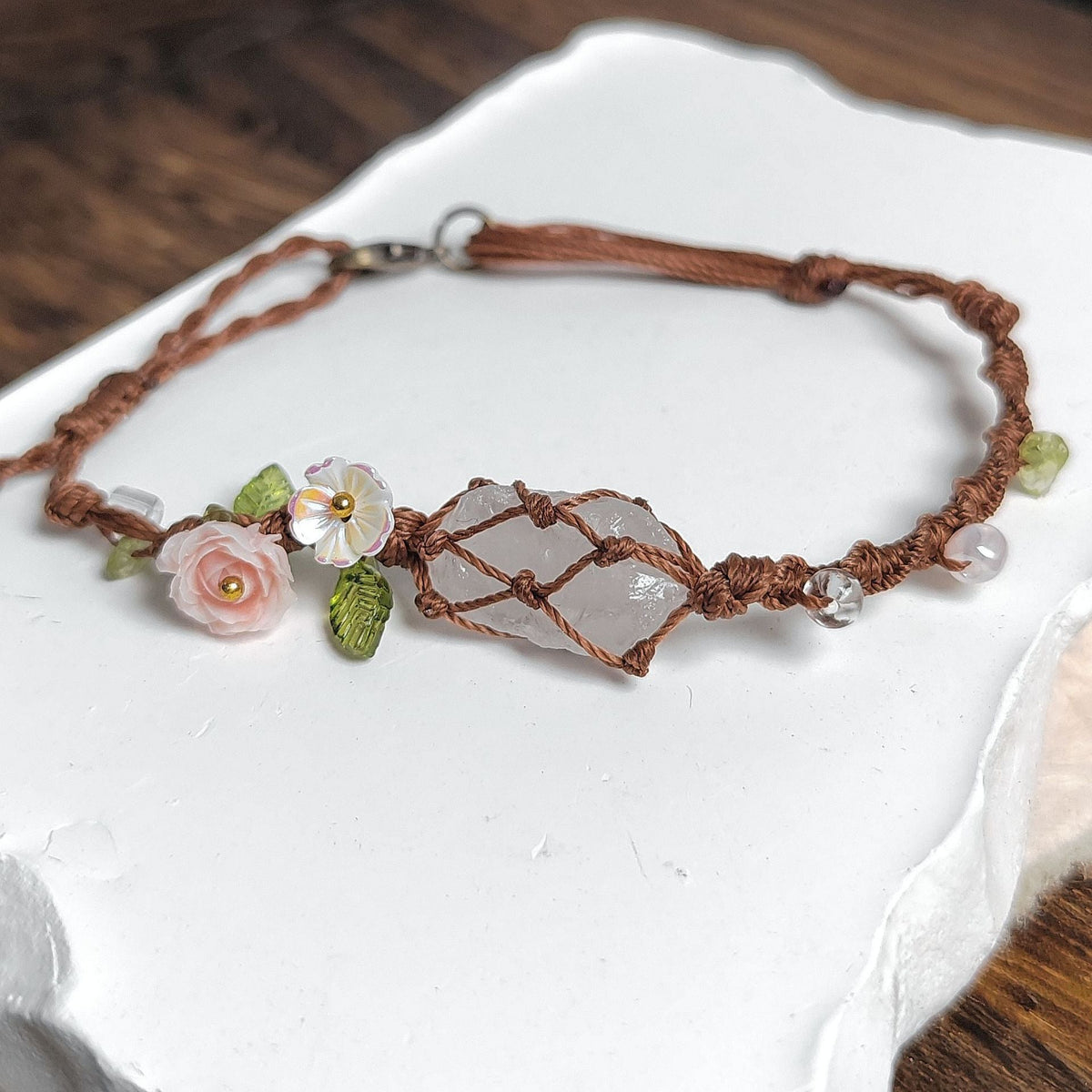 Elyssavine | Pulsera bohemia floral - imagen 8