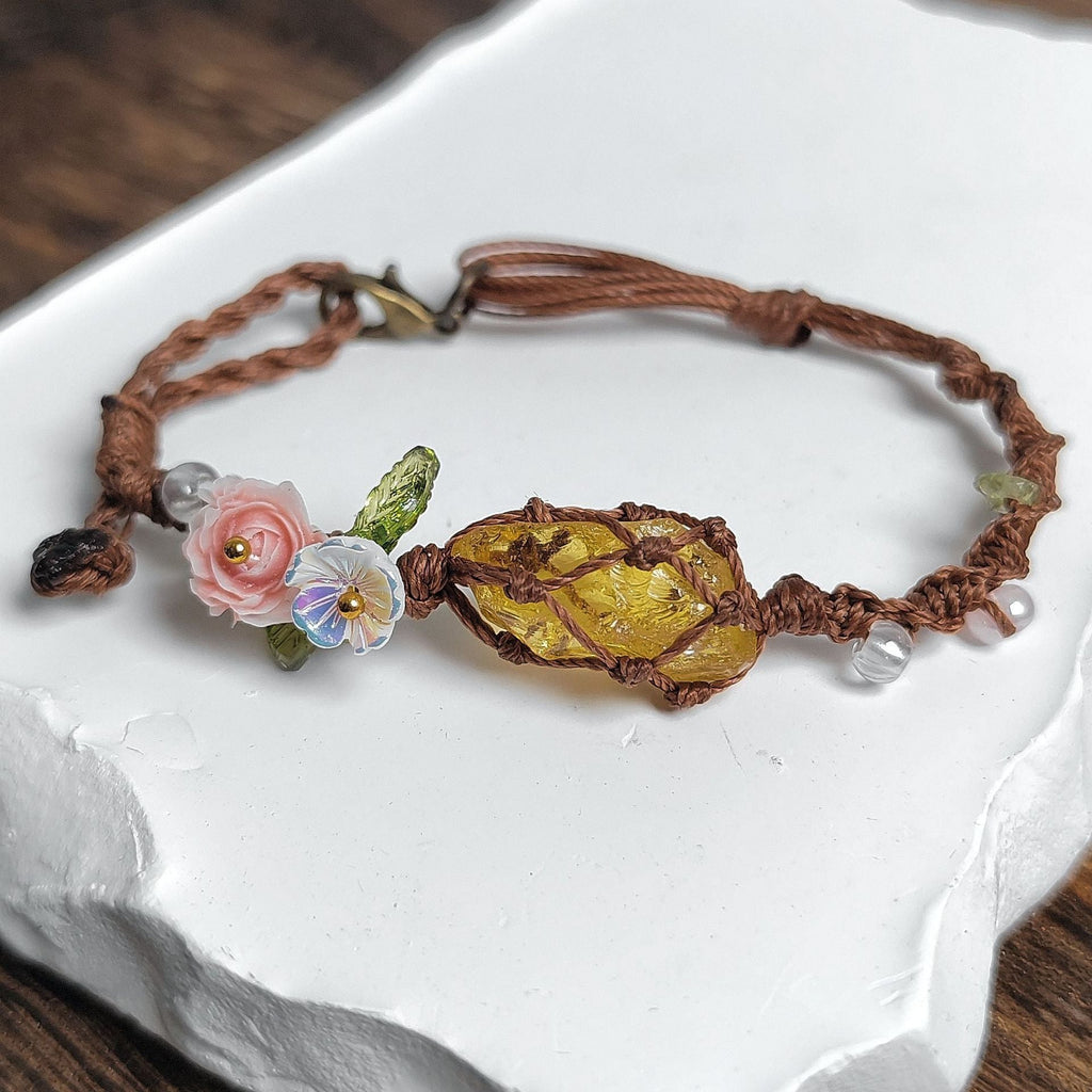 Elyssavine | Pulsera bohemia floral - imagen 9