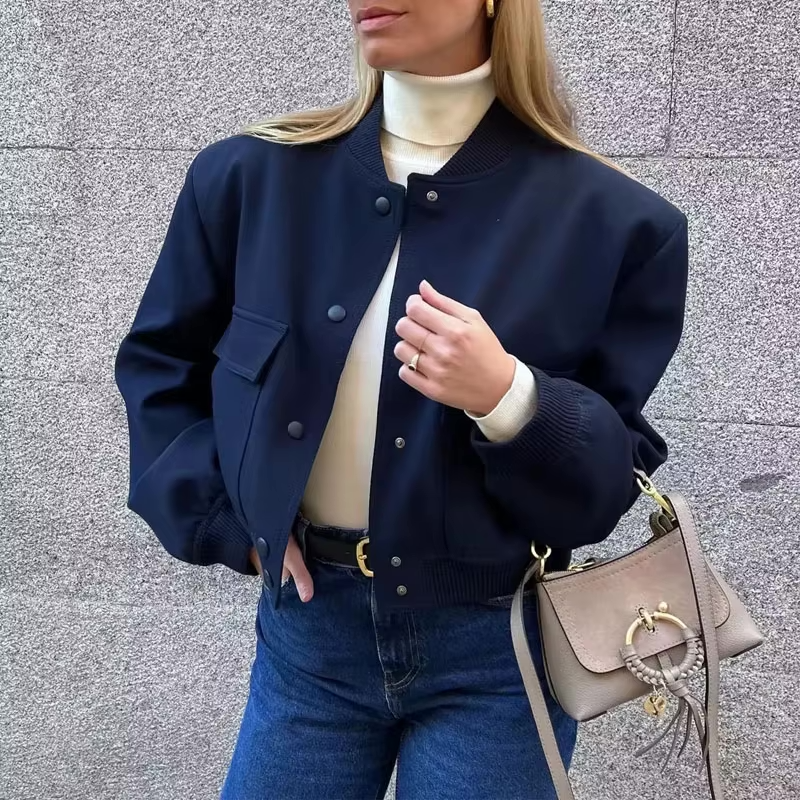 Emilia | Chaqueta bomber de entretiempo - imagen 4