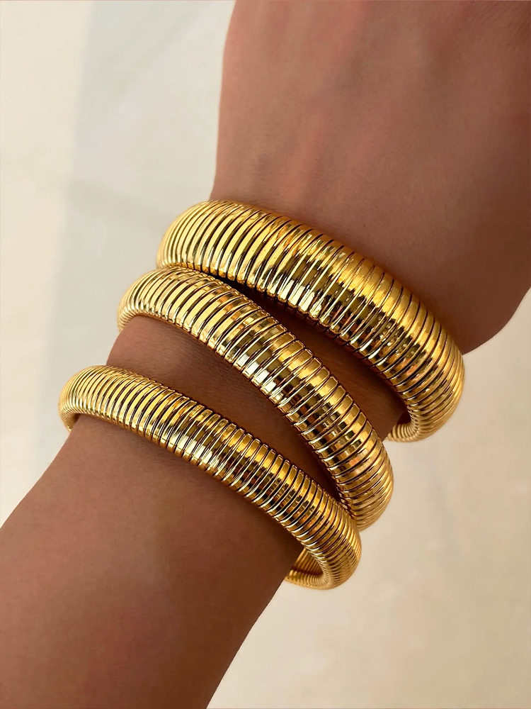 Glow Snake | Pulsera ancha de serpiente - imagen 4
