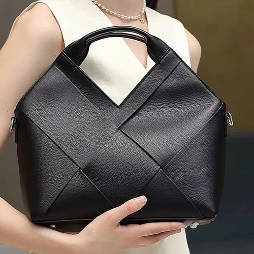 Amara | Bolso geométrico de piel - imagen 2