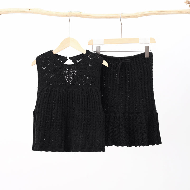 Lois | Conjunto de punto con top y falda - imagen 5