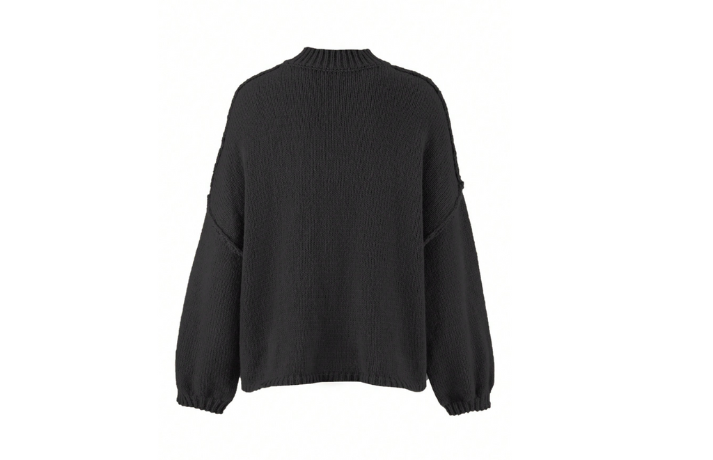CozyGlam — cárdigan negro