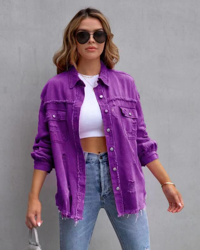 Ondina | Chaqueta efecto lavado de estilo retro - imagen 12