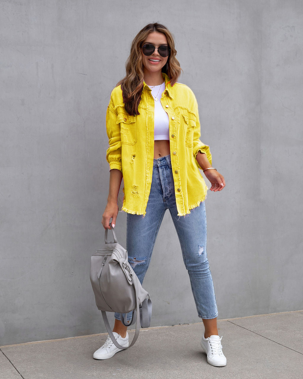 Ondina | Chaqueta efecto lavado de estilo retro - imagen 15