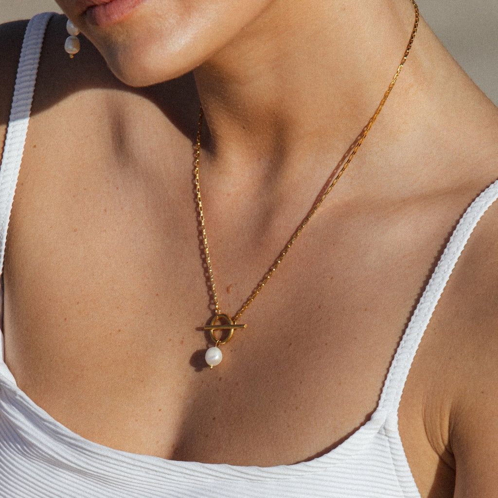 Lucía | Collar de perlas con cierre - imagen 3
