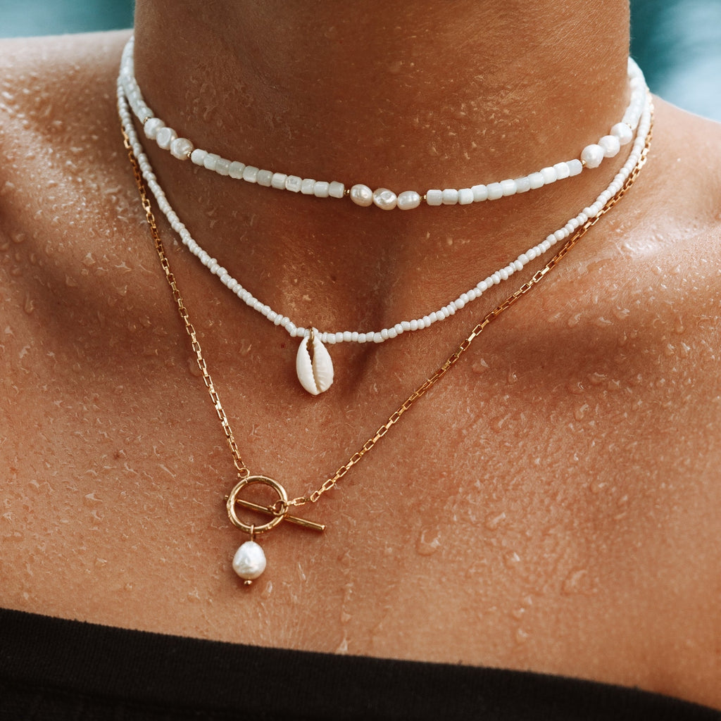 Lucía | Collar de perlas con cierre - imagen 4