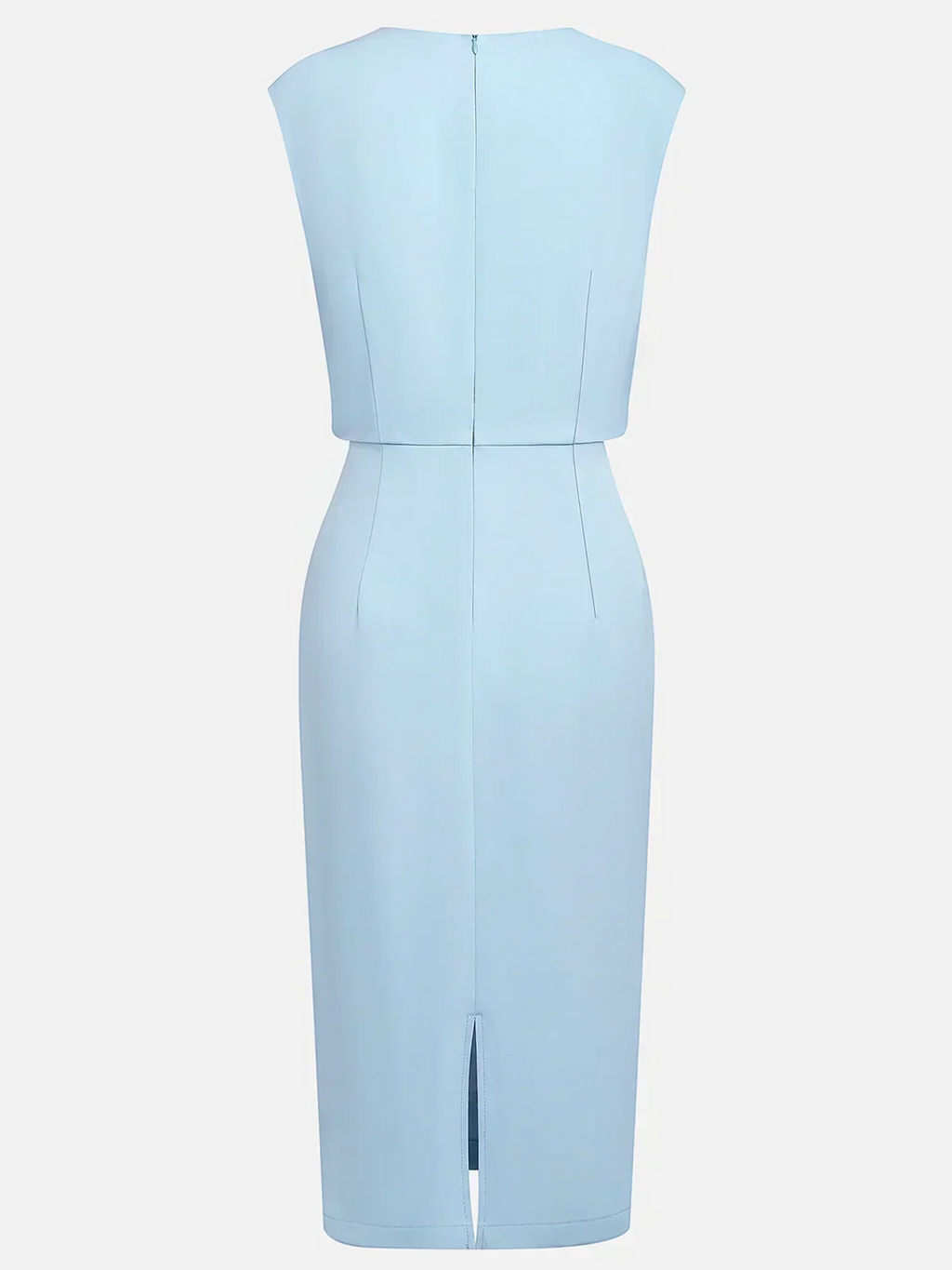 Sabrina vestido midi drapeado