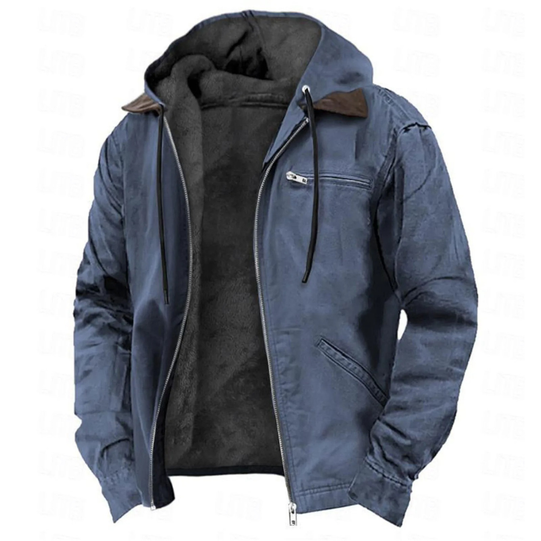 Dumont Lyon abrigo de invierno hombre azul