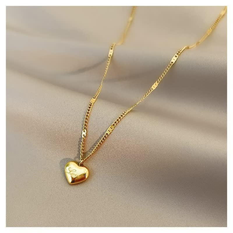 GoldenHeart | Collar de corazón - imagen 2