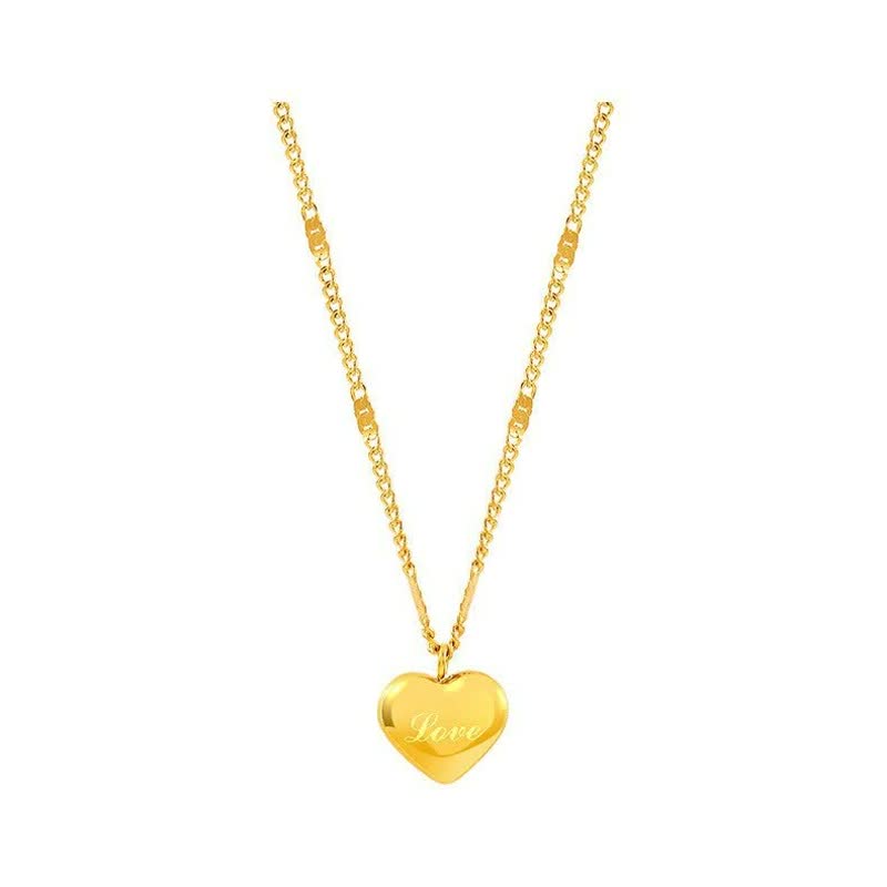 GoldenHeart | Collar de corazón - imagen 5