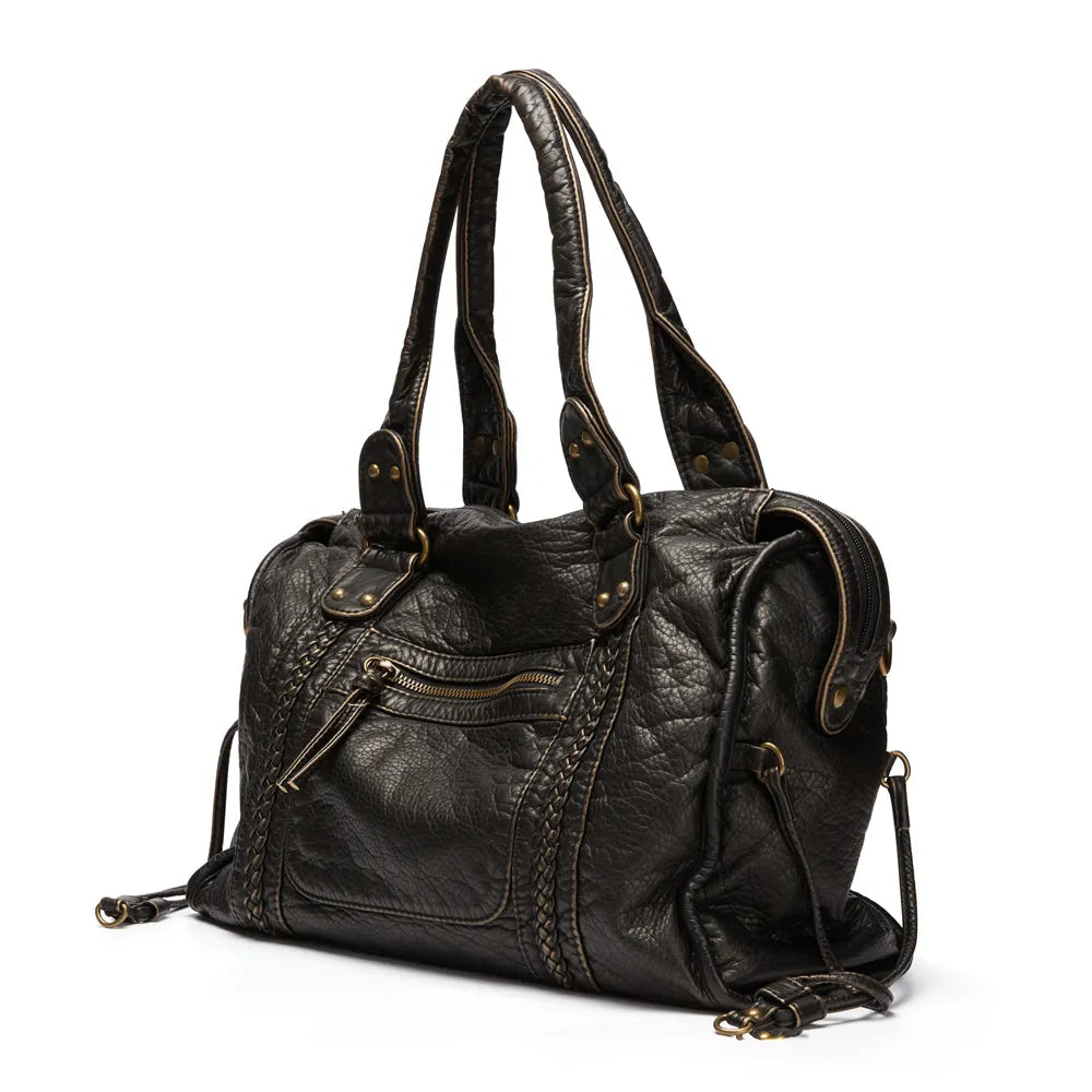 Yselis | Bolso negro con bolsillos - imagen 1