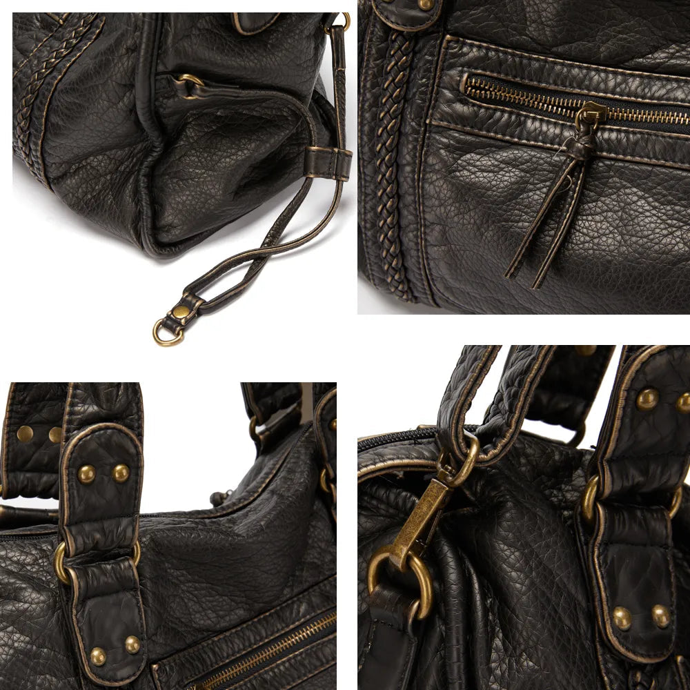 Yselis | Bolso negro con bolsillos - imagen 3
