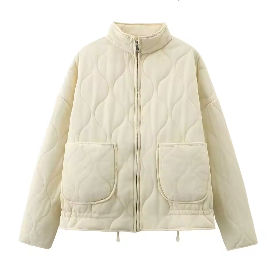 Zeraya | Chaqueta bomber con pespunte acolchado - imagen 4