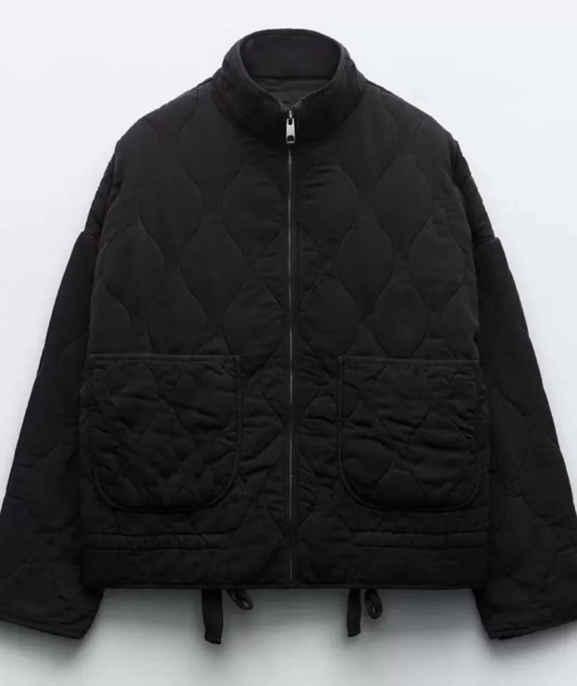 Zeraya | Chaqueta bomber con pespunte acolchado - imagen 6